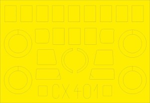 Eduard Accessories 1:72 CX401 C-47 for Airfix